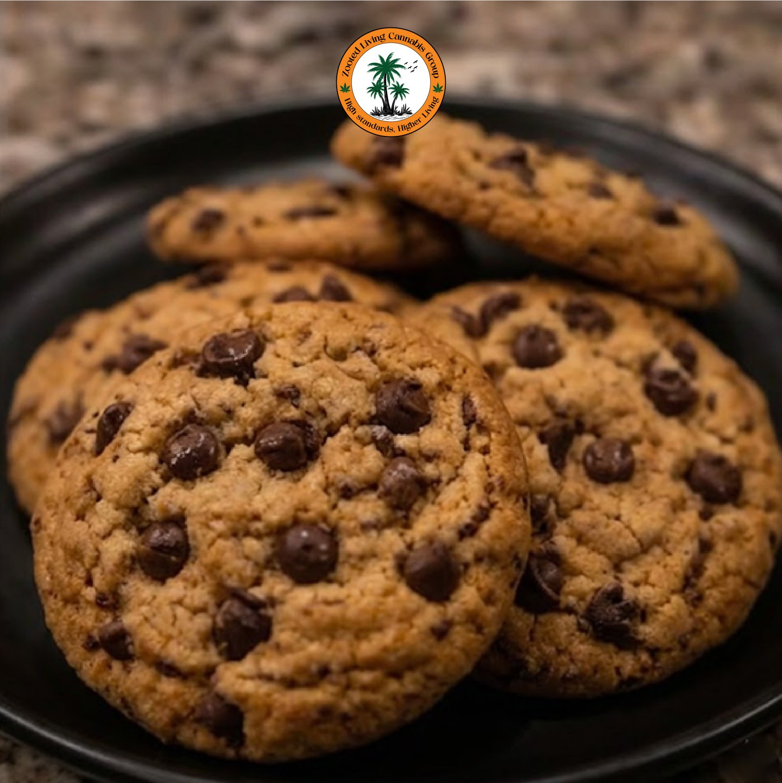 0-07 Chocolate Chip Cookies (1000 mg) - Standard - Image 1